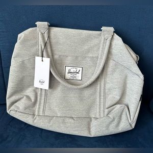 NEW w/ tag - Herschsel Supply Co gray duffle bag